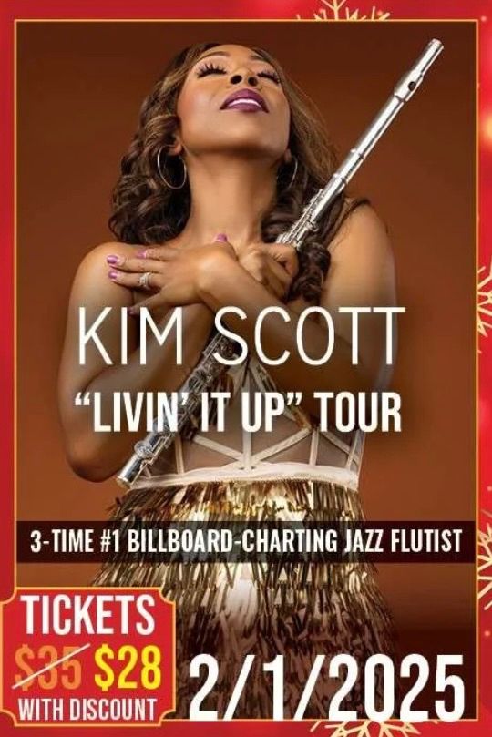 Kim Scott\u2019s \u201cLivin\u2019 It Up\u201d Tour in B\u2019ham, AL. ONE NIGHT ONLY!