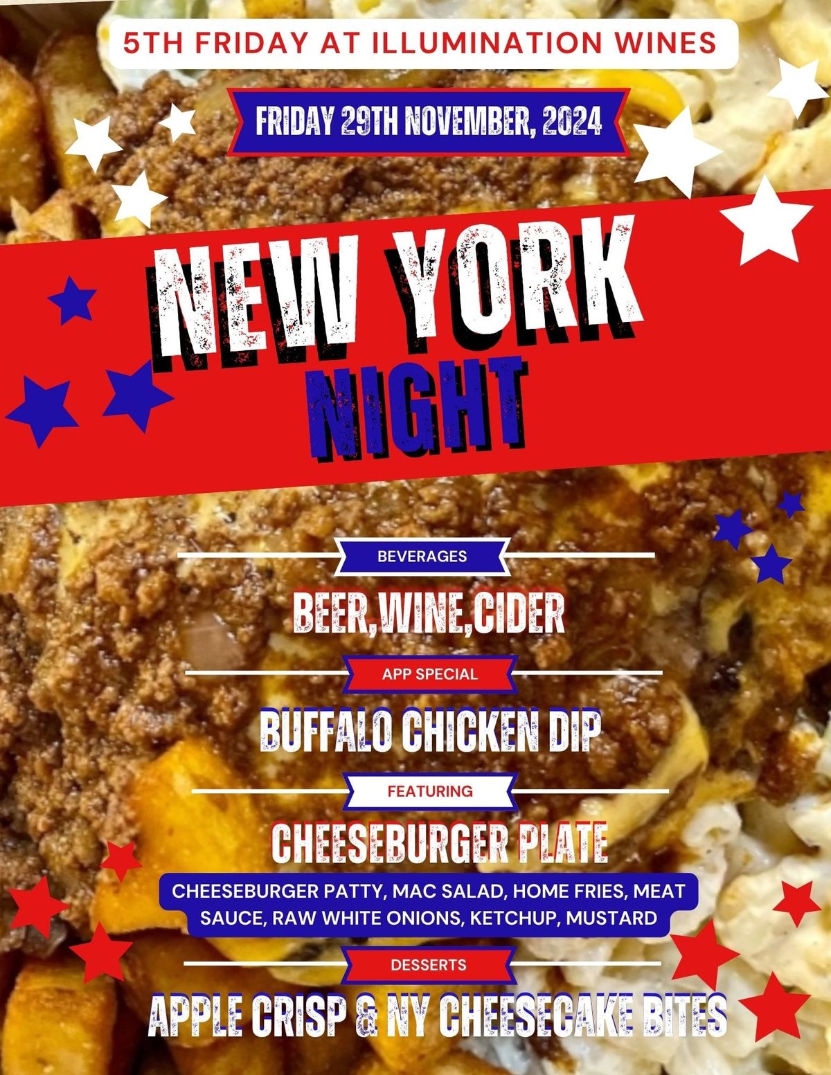 5th Friday: New York Night \ud83d\uddfd\ud83c\udf4e