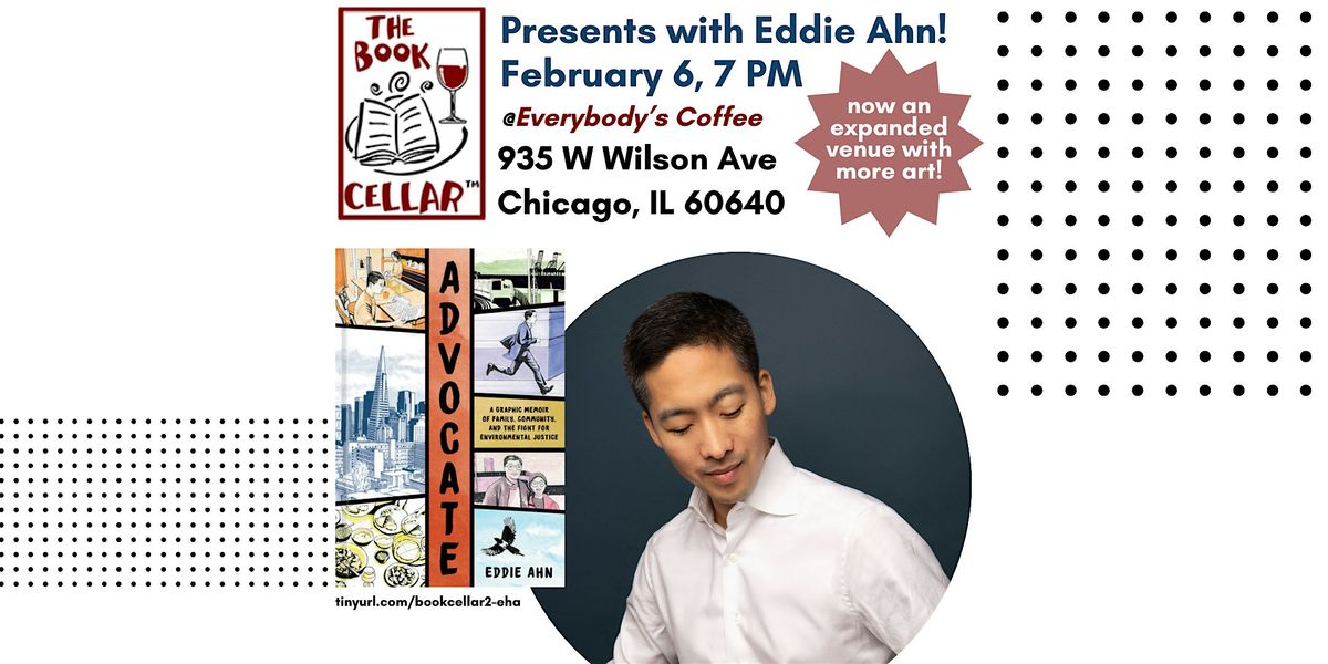 Eddie Ahn ("Advocate") at the Book Cellar