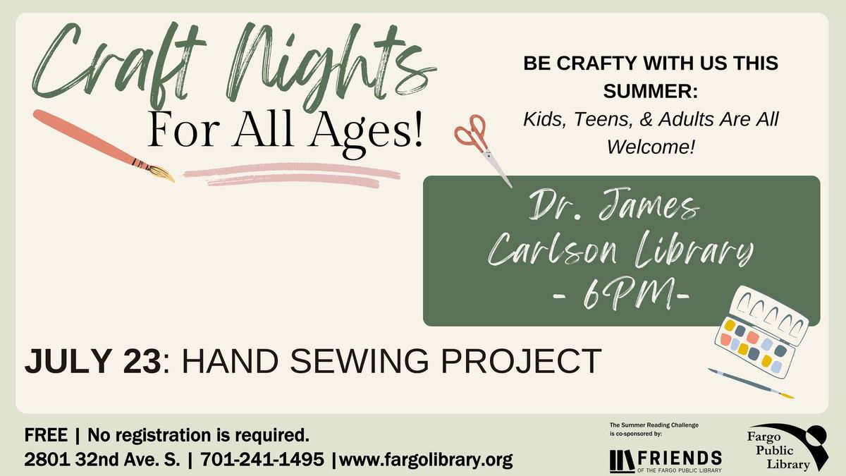 Craft Nights at Carlson