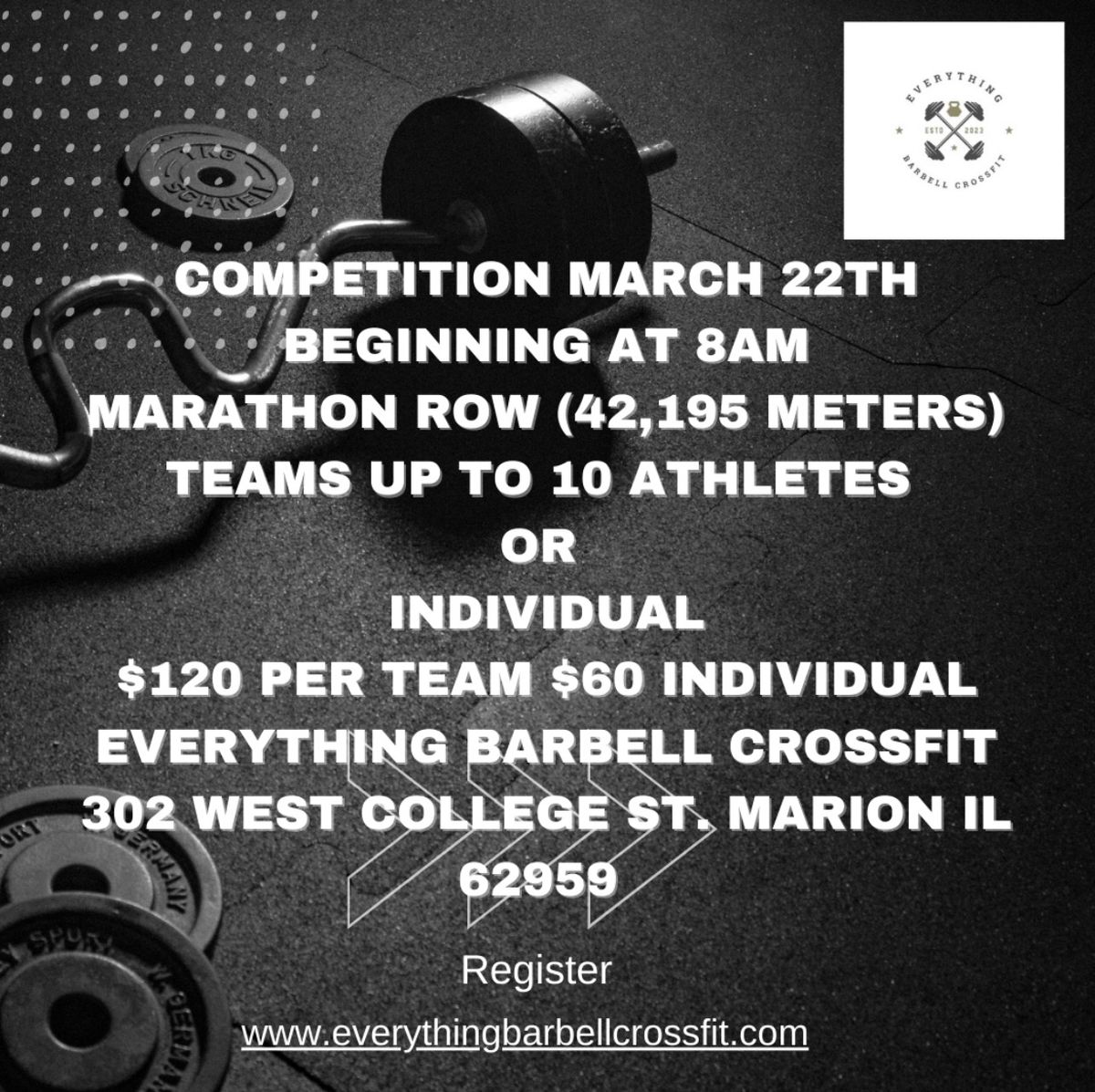 Join us at Everything Barbell CrossFit!