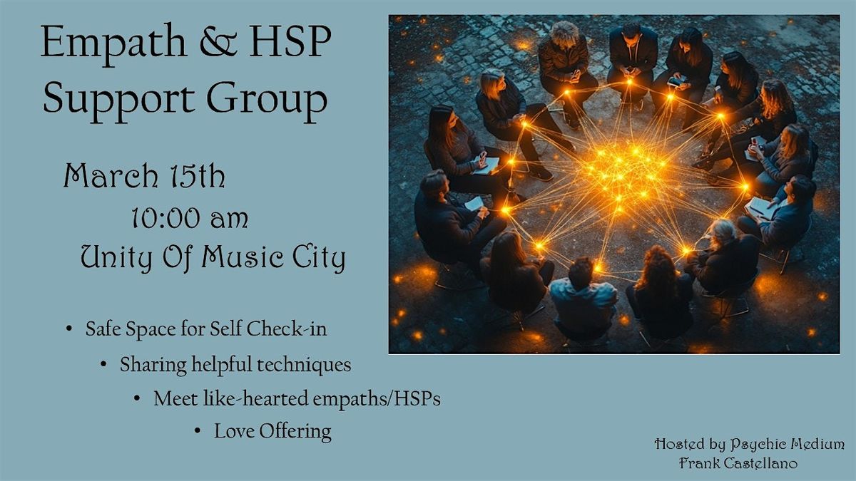 Empath & HSP Support Group