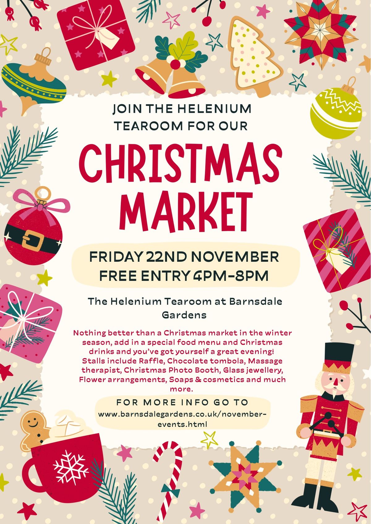 Helenium Tea Room Mini Christmas Market