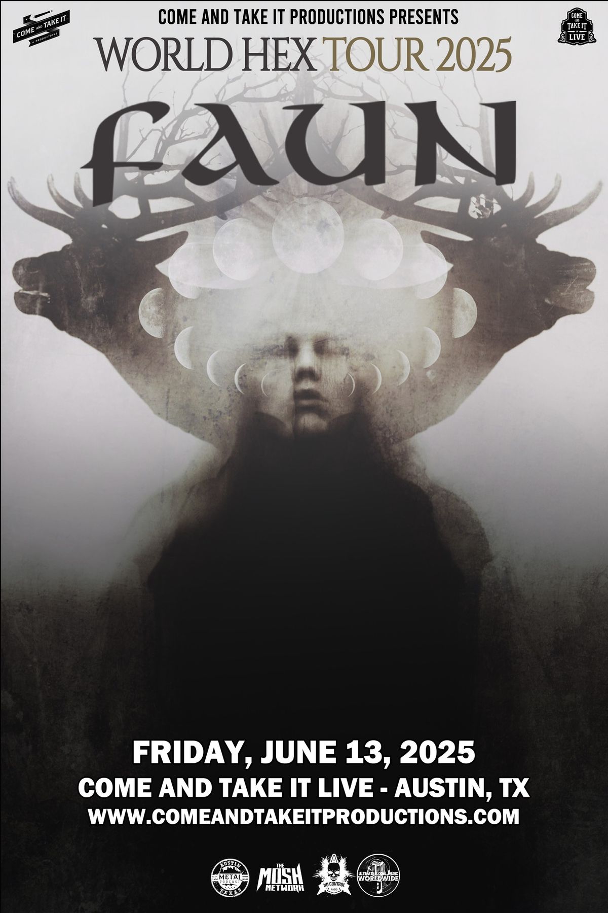 FAUN WORLD HEX TOUR at Come and Take It Live! 