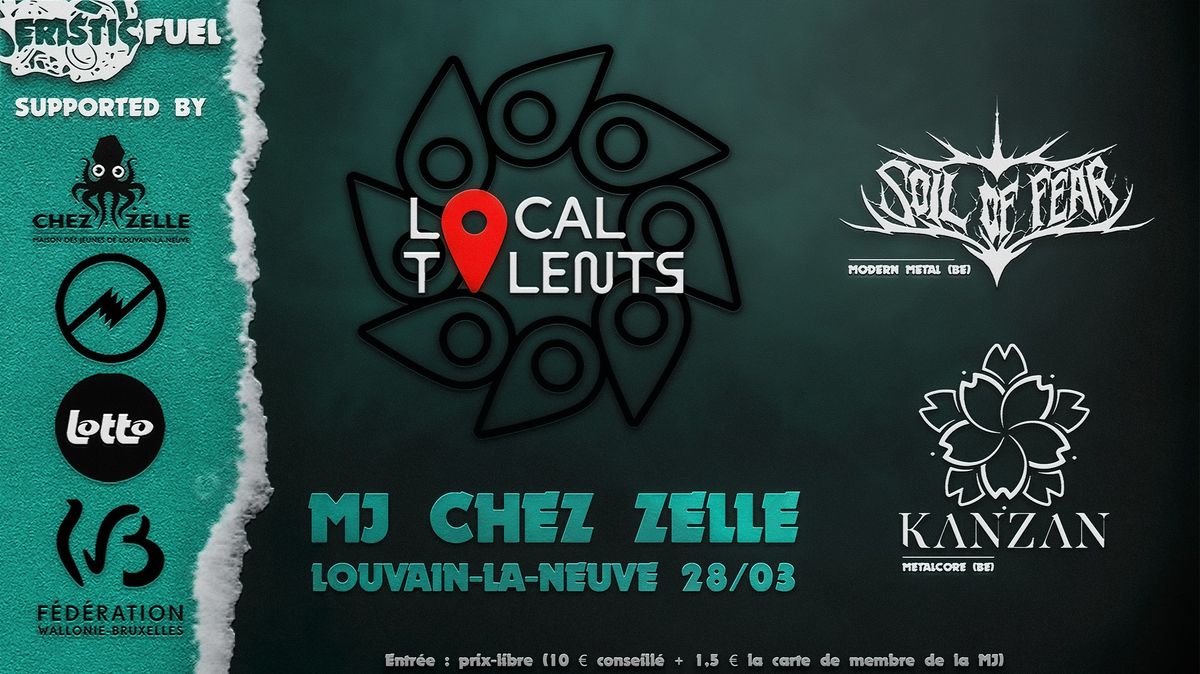 [Local Talents] Soil of Fear + Kanzan + Quodac @ MJ Chez Zelle