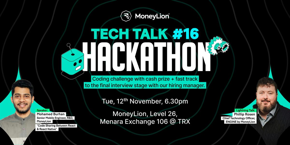 MoneyLion TechTalk #16 - Hackathon Ed