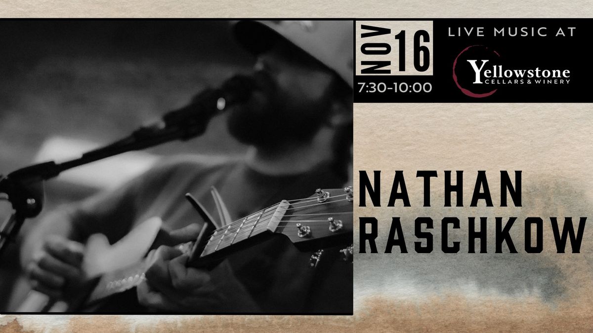 Nathan Raschkow Live at the Winery