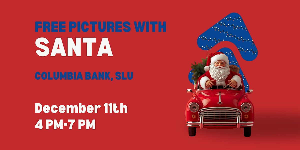 Free Pictures with Santa + Toy Drive
