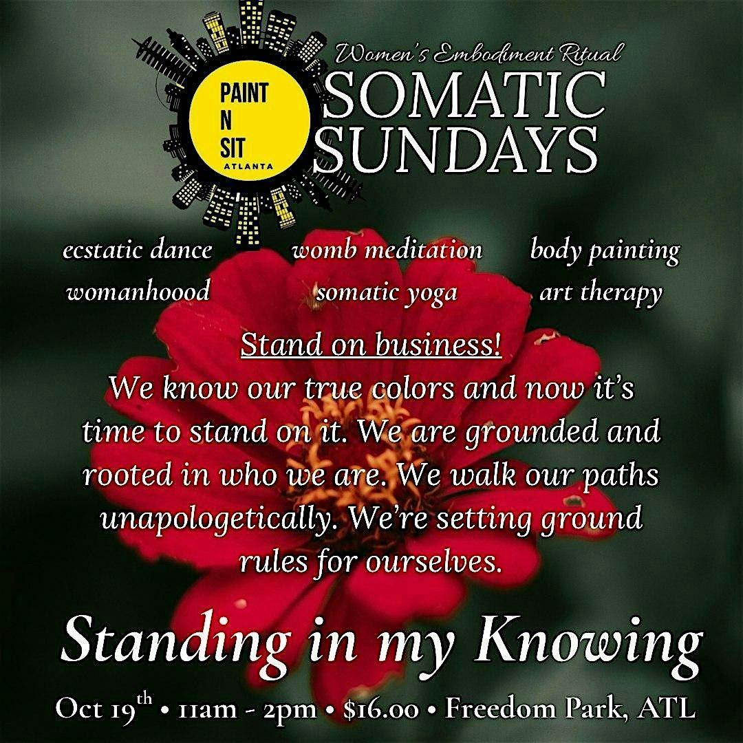 PaintnSitATL x Somatic Sundays (Women\u2019s Embodiment Ritual)
