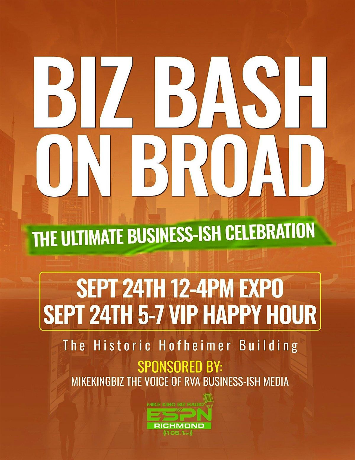 The "BIZ BASH OFF BROAD"