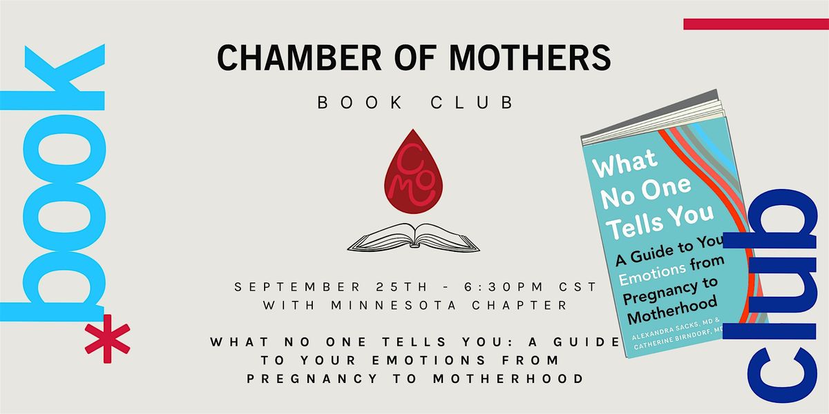 MINNESOTA - Chamber of Mothers Local Chapter Special Event - BOOK CLUB