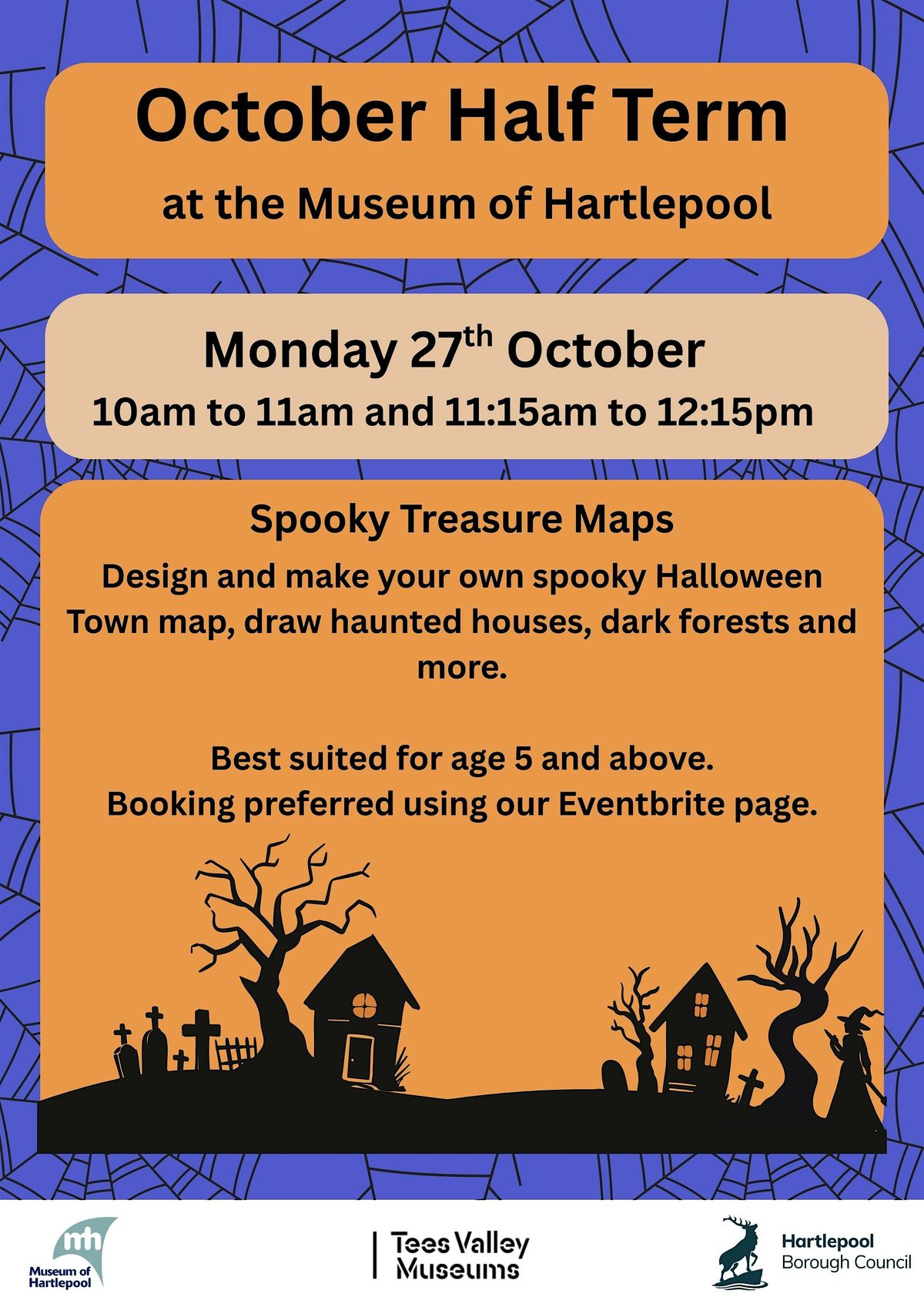 Family Session - Spooky Halloween Town Map! 11.15am session