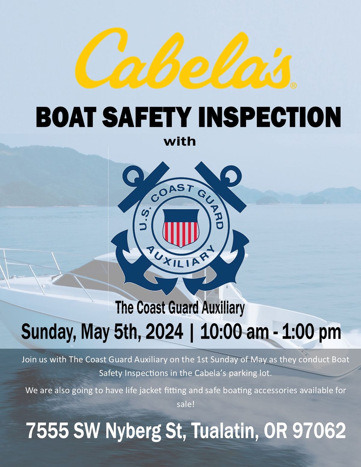 U.S. Coast Guard Auxiliary Boat Safety Inspection