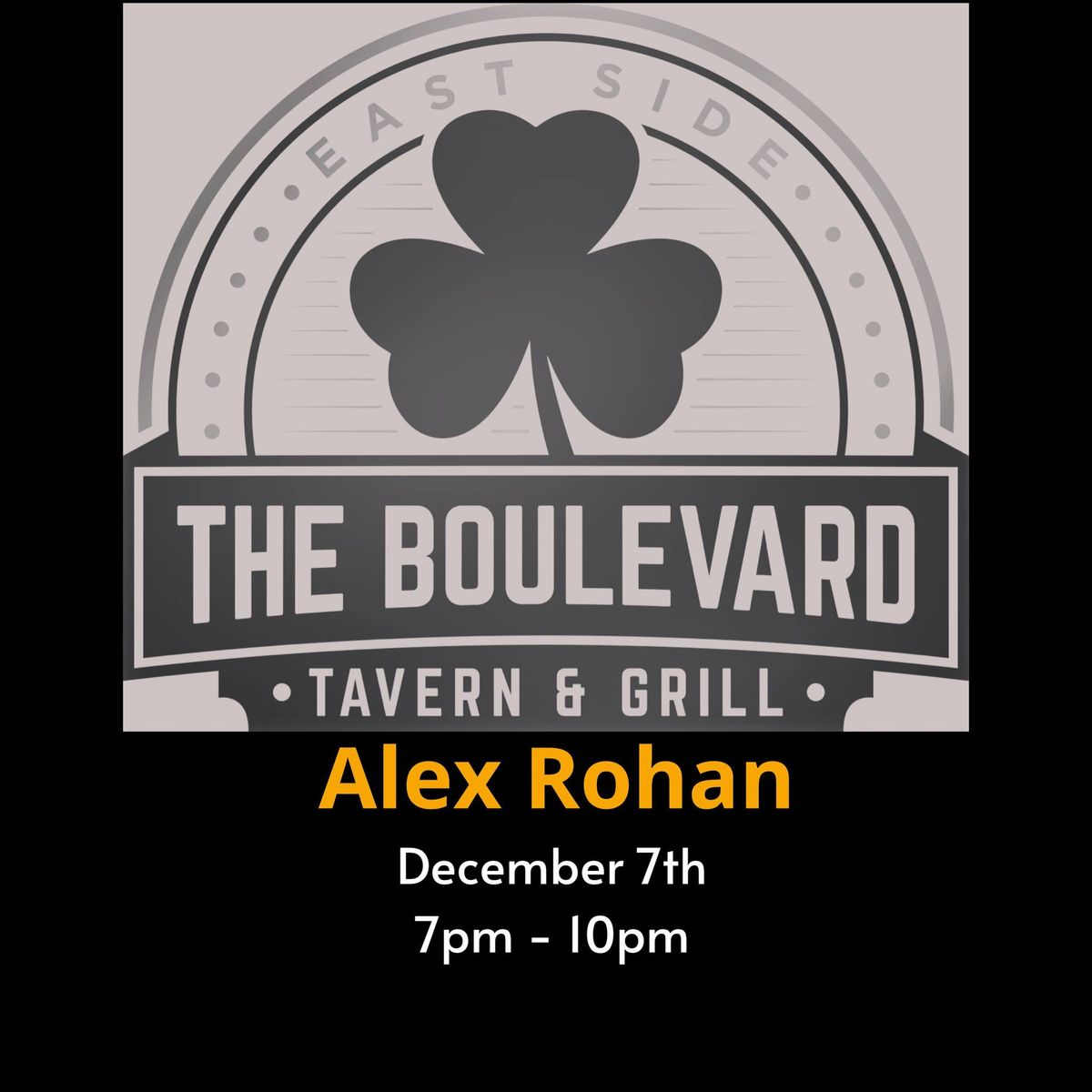 Alex Rohan @ The Boulevard 