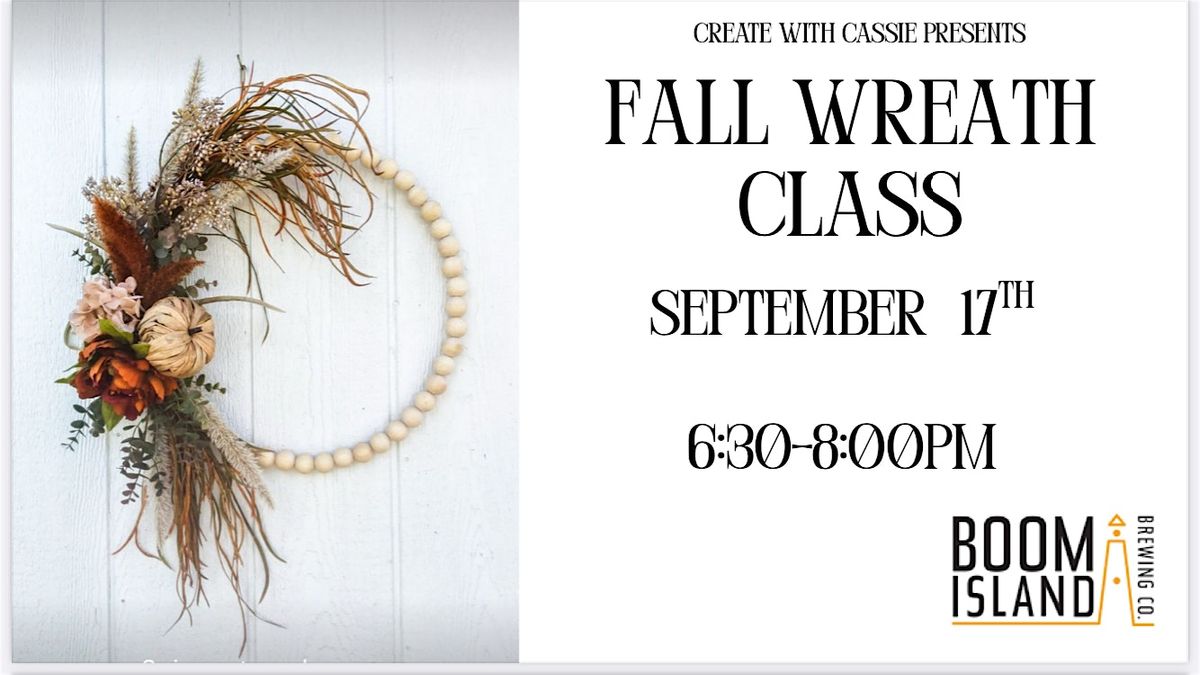 Fall Wreath Class