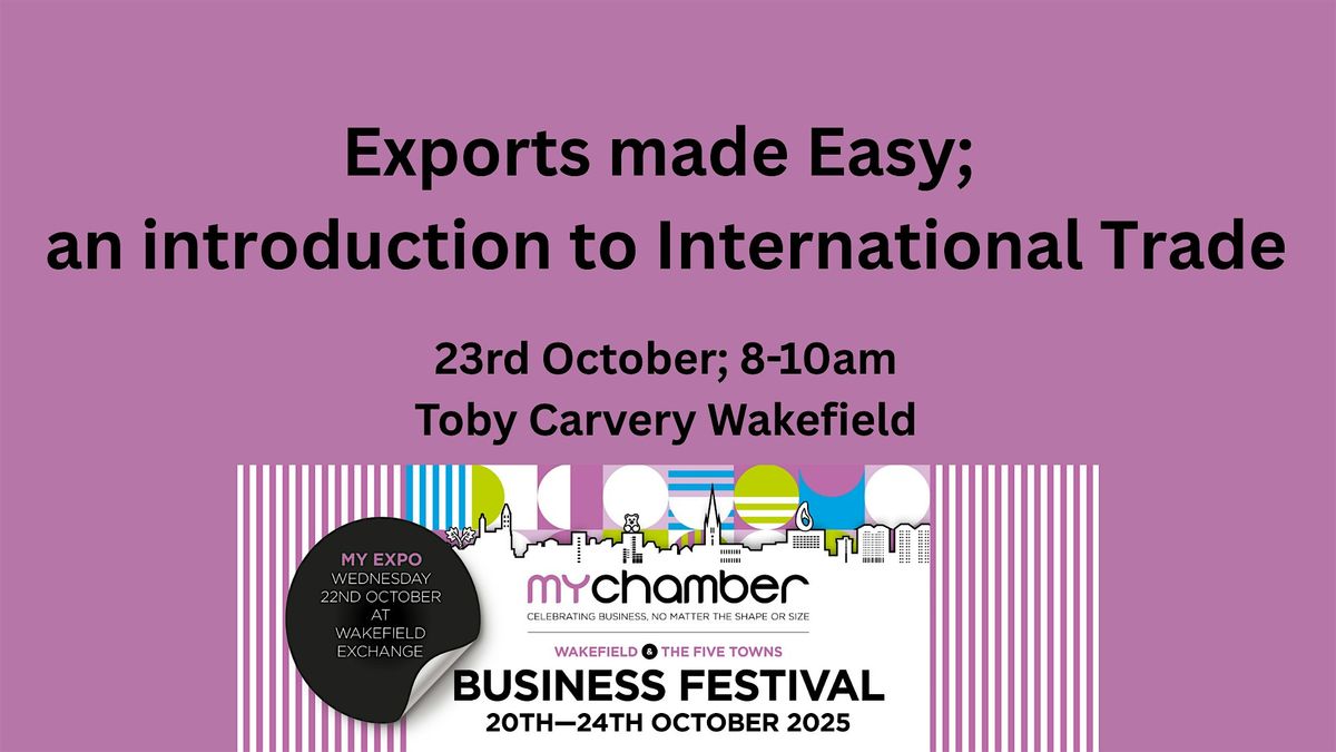 Exports made easy