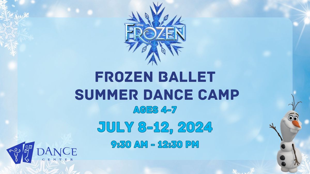 Frozen Ballet Camp, ages 4-7