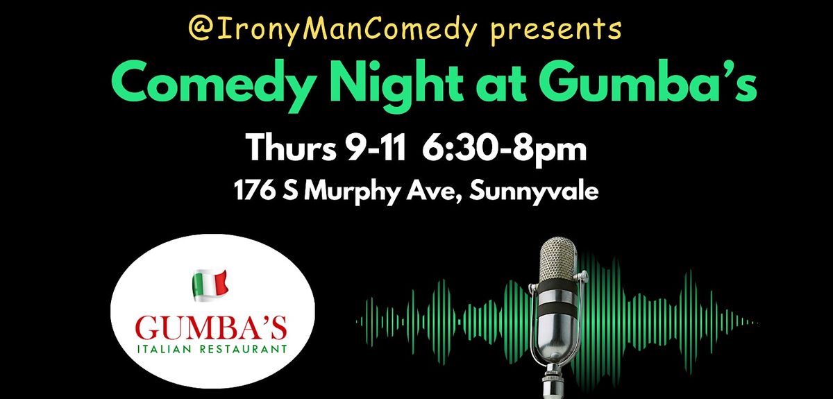 Comedy Night at Gumba's