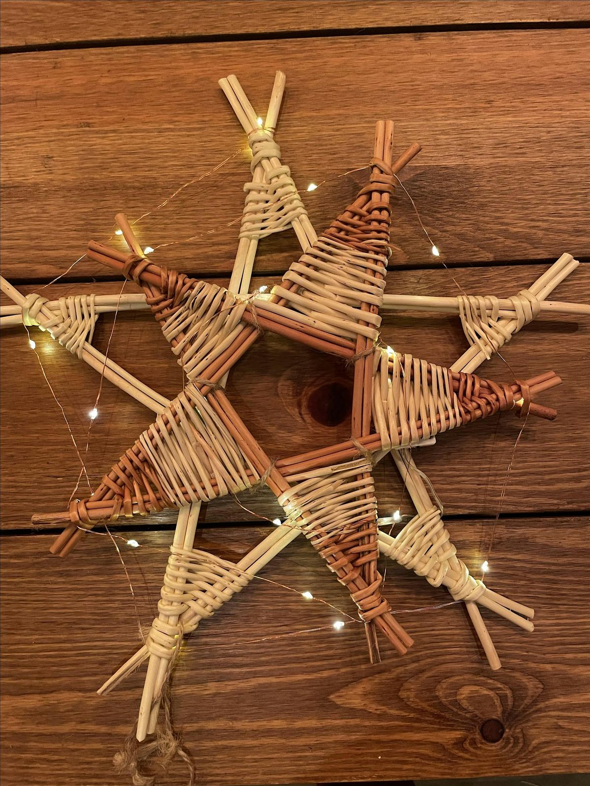 Woven Willow Stars