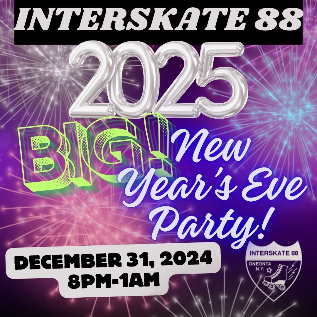 The BIG New Year\u2019s Eve Party!