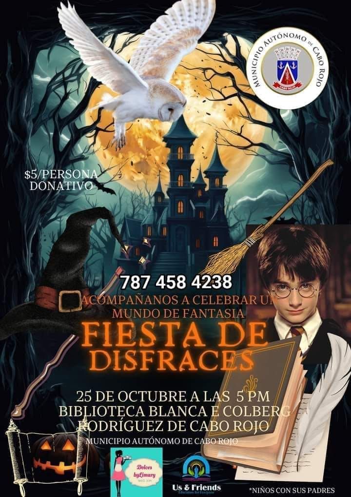 "Mundo de Fantasia" Fiesta de Disfraces 