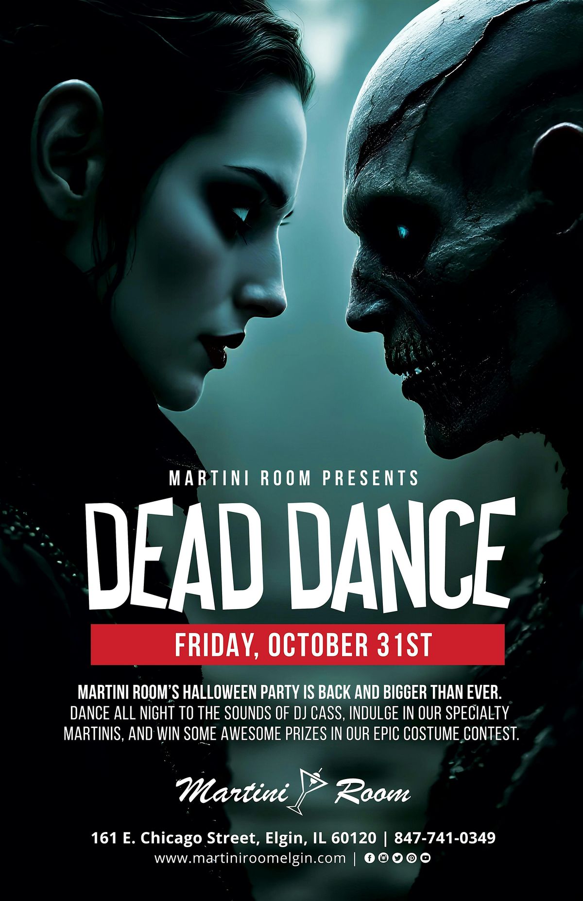 DEAD DANCE \u2013 Halloween Party at Martini Room