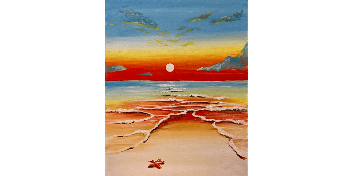 Sunset Oasis - Paint and Sip in Tyler | Classpop!\u2122