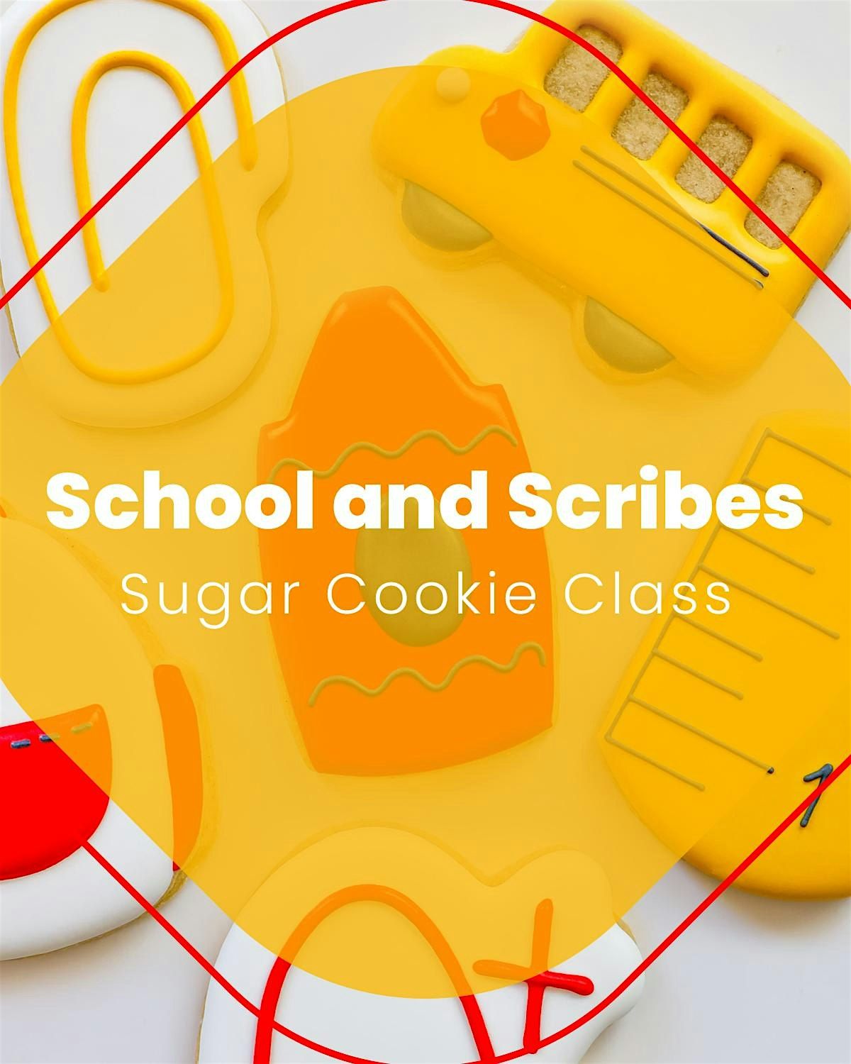School & Scribes Cookie Decorating Class