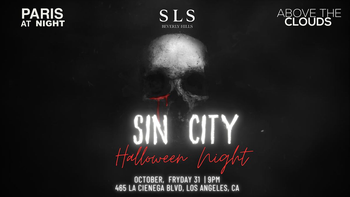 Halloween Sin City of Angels at SLS Hotel Beverly Hills