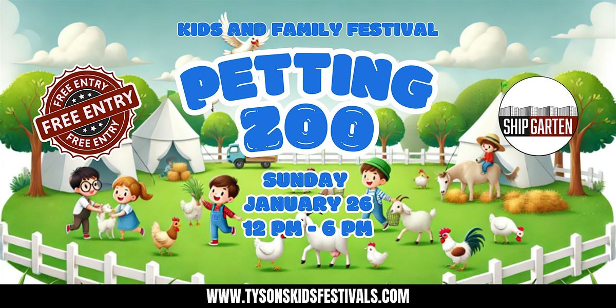 Petting Zoo Hosts Kids and Family Festival