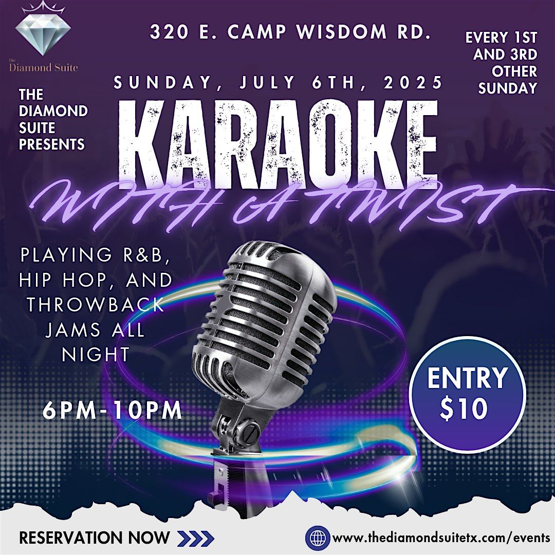 Karaoke With A Twist!