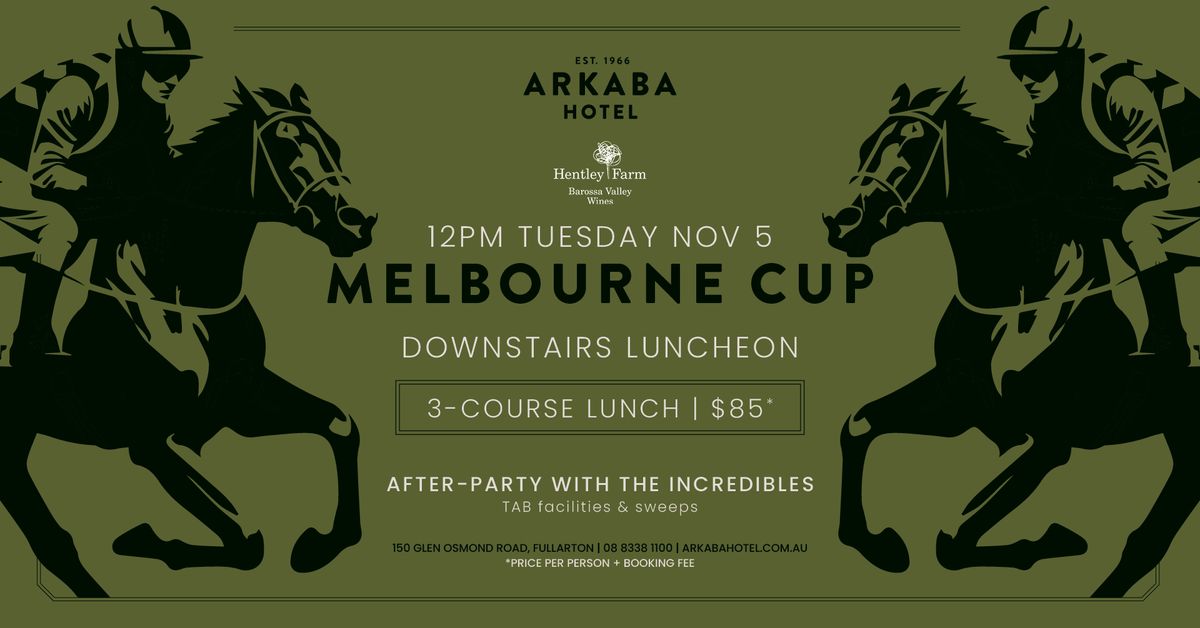 Melbourne Cup \u2013 Downstairs @ the Ark