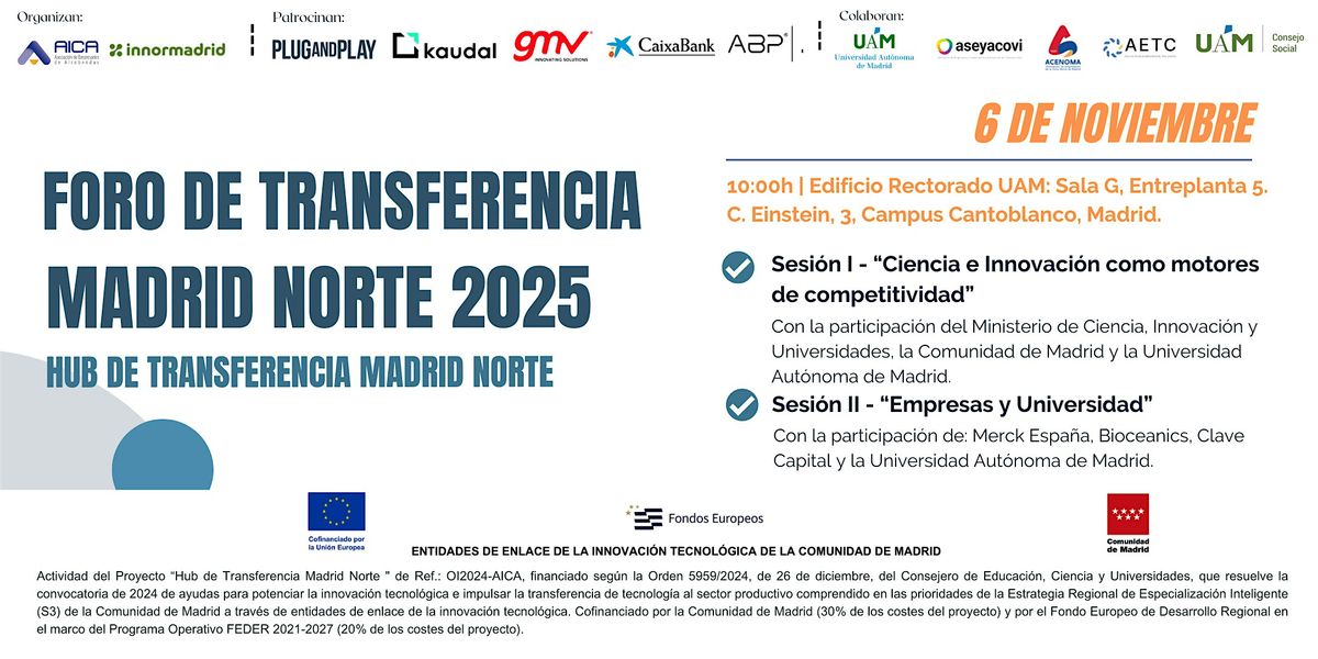 Foro de Innovaci\u00f3n UAM-empresa 2025