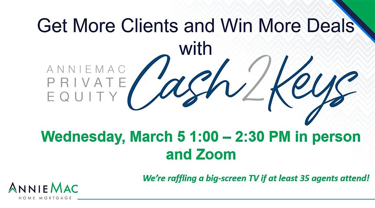 Get More Clients & Win More Deals w\/Cash 2Keys Certification