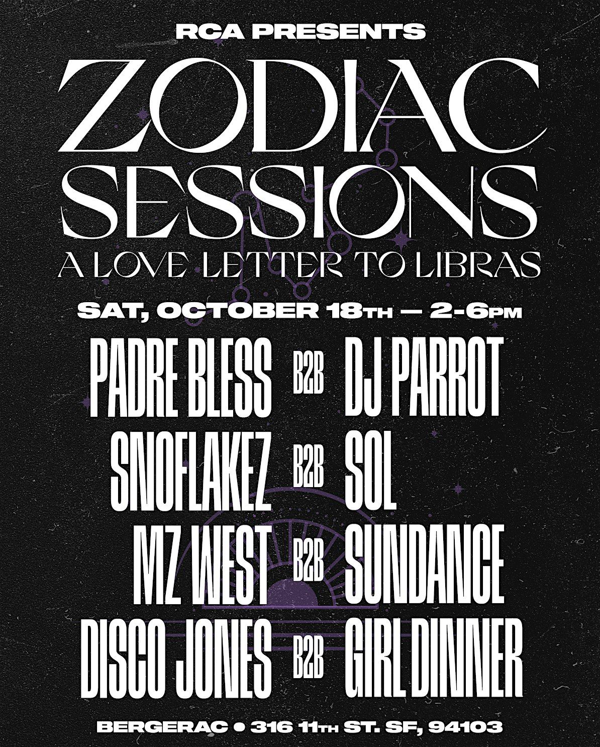 Zodiac Sessions; Libra Edition