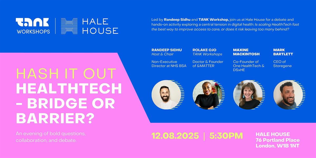 Hash It Out: HealthTech - Bridge or Barrier?