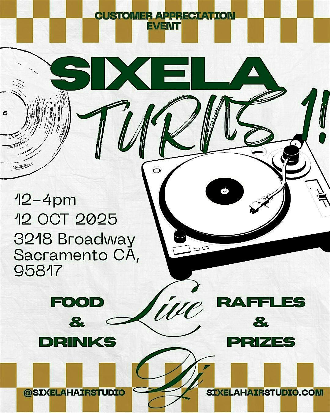 Sixela Hair Studios One Year Anniversary!