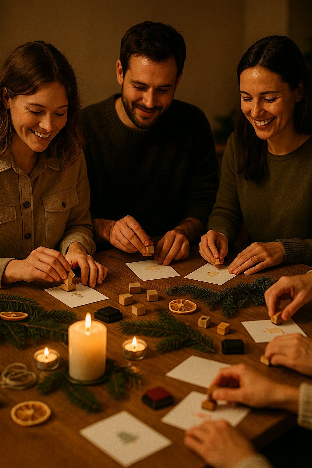 DIY-Workshop: Weihnachts- & Winterkarten gestalten