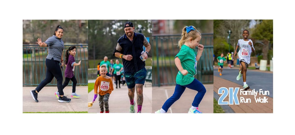 The Woodlands 2K Family Fun Run Walk