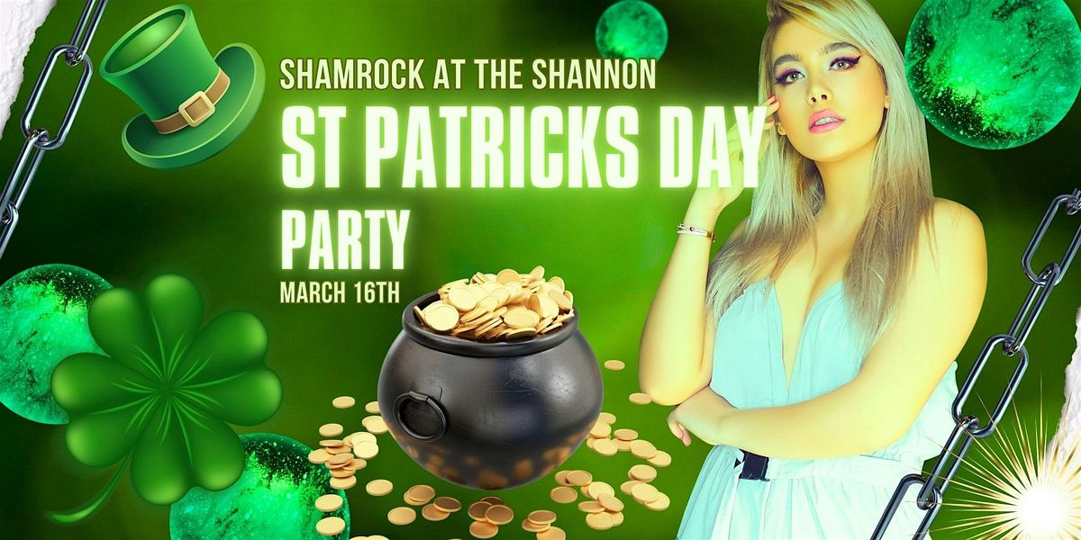 St. Patrick's Day Bar Party Shamrock at The Shannon