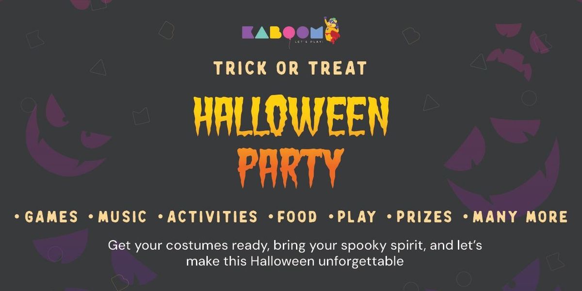 HALLOWEEN PARTY @ KABOOM
