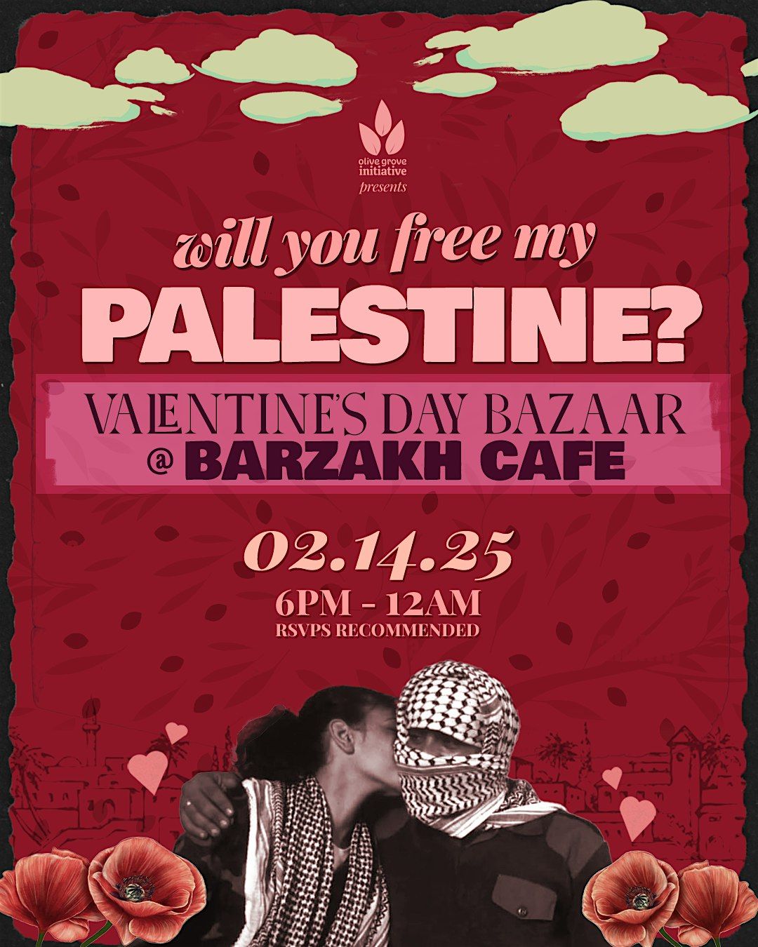 Will You Free My Palestine? Valentine's Day Bazaar @ Barzakh Caf\u00e9