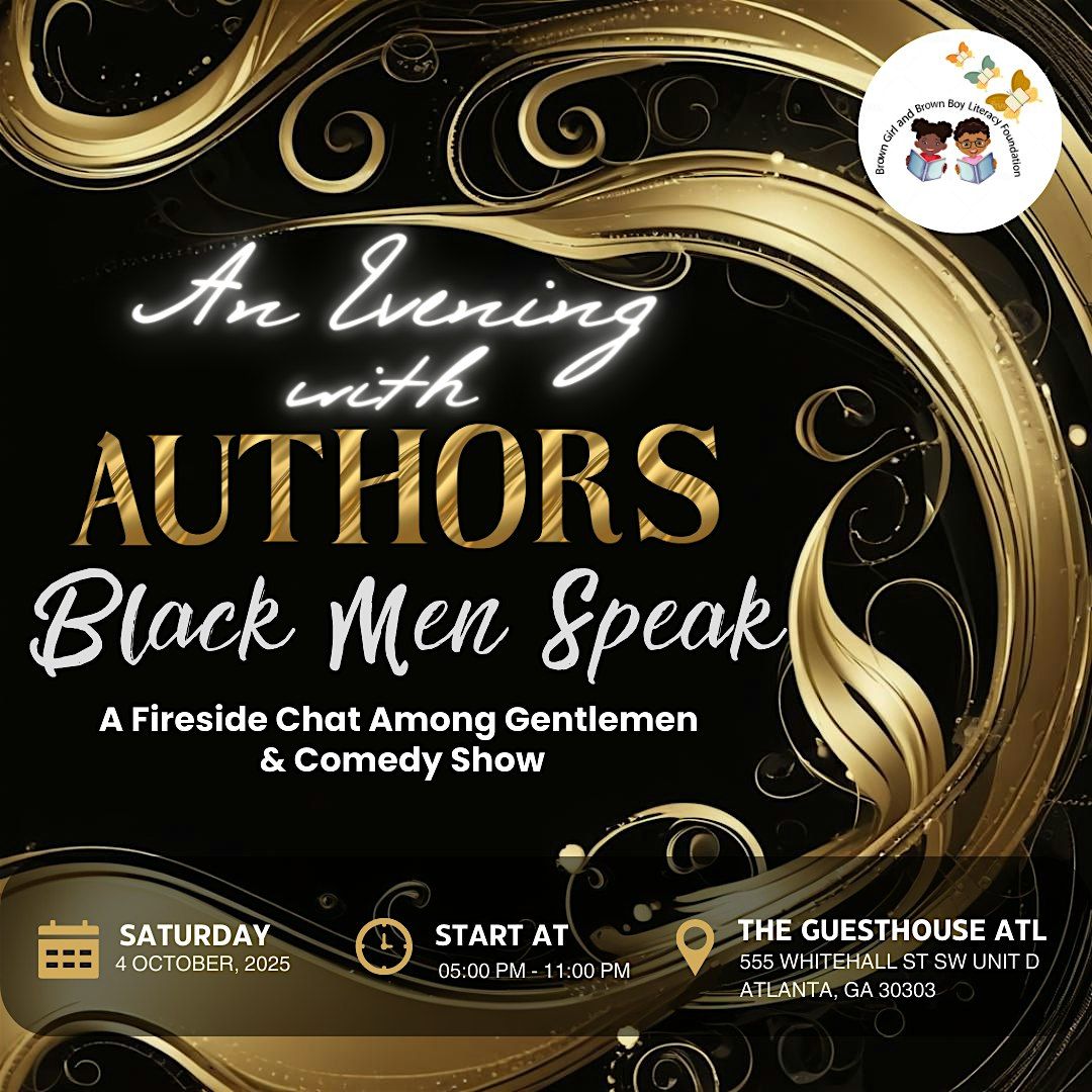 Evening with Authors: A Fireside Chat Among Men