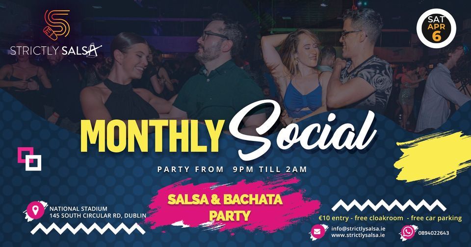 April Monthly Social - Salsa & Bachata Night