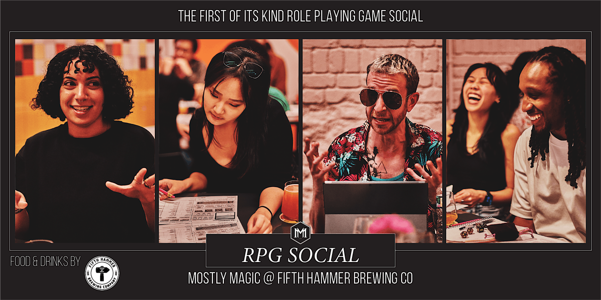 Mostly Magic | Role Play Social @ Fifth Hammer Brewing Company LIC  9\/29