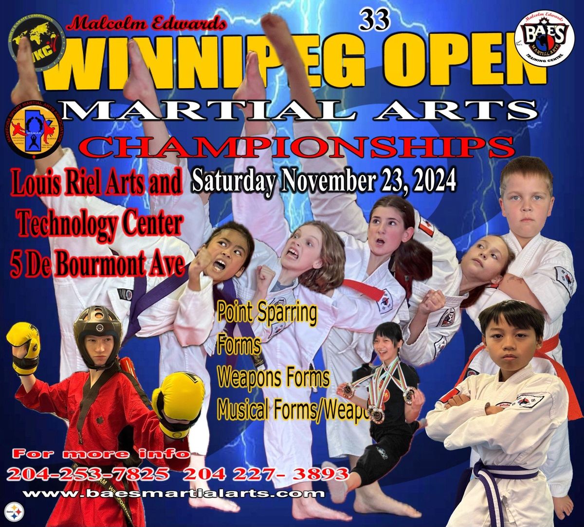 Winnipeg Open Martial Arts Tournament