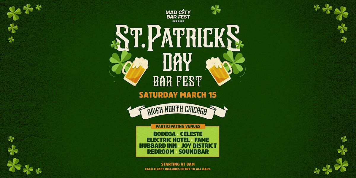 St. Paddy's Day River North Bar Crawl