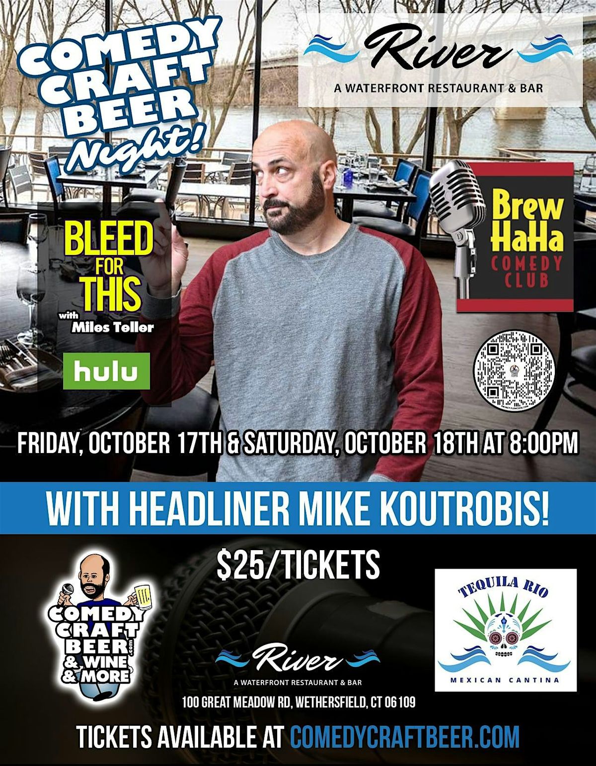 Comedy Night at Brew Ha Ha at River