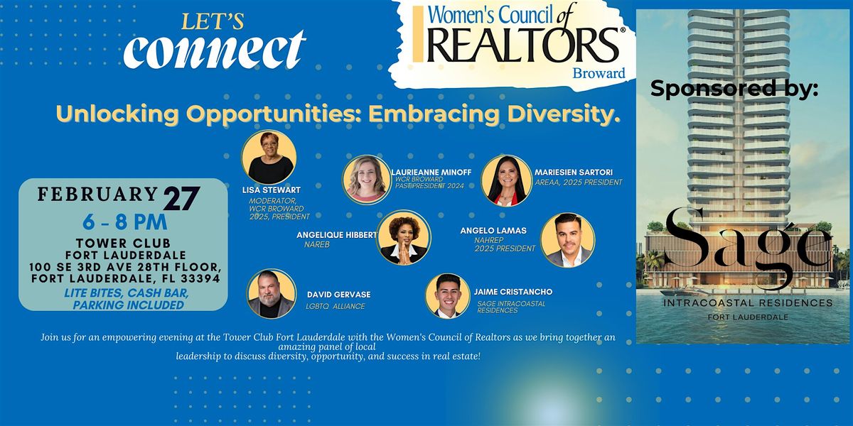 WCR Broward - Unlocking Opportunities - Embracing Diversity