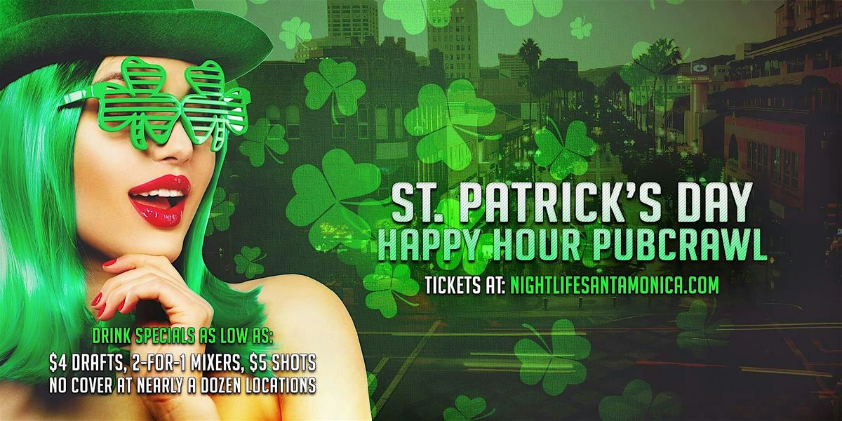 Santa Monica St Patrick's Day Pub Crawl Party